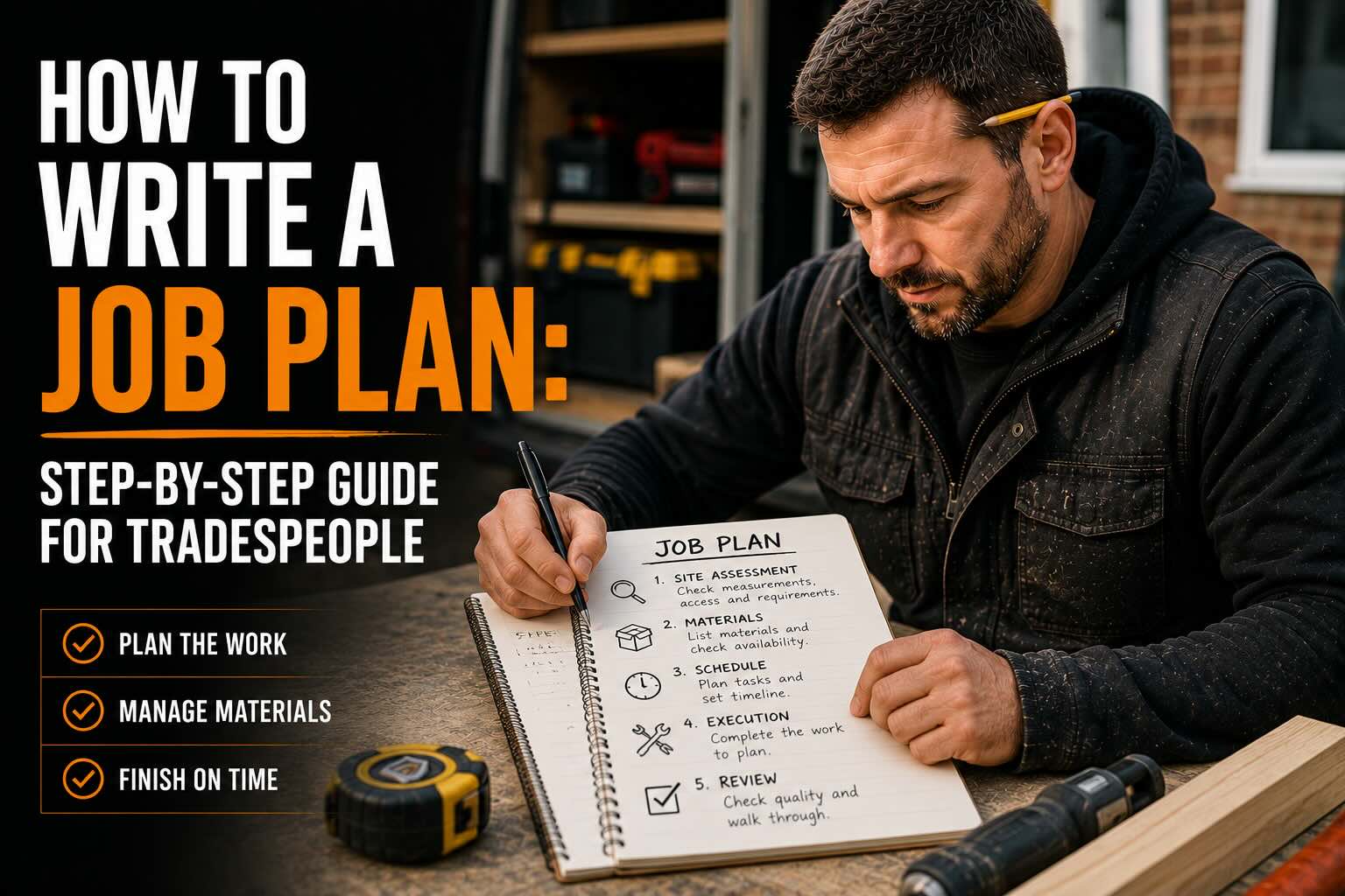 Job Guide How to Write a Job Plan: Complete Guide for Tradespeople